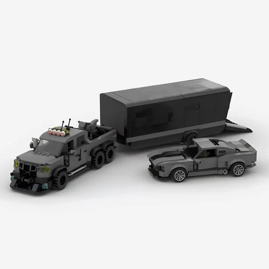 VelociRaptor and Trailer [1225PCS] | CubicCars